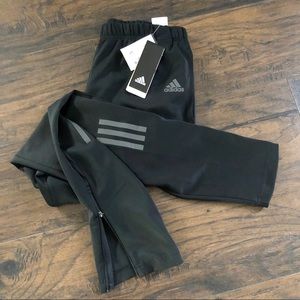 Adidas RS Track Running Pants Black New w/ Tags